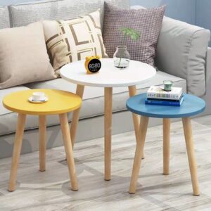 Nesting trio side tables