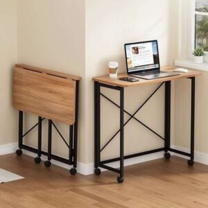 Folding space saving desk